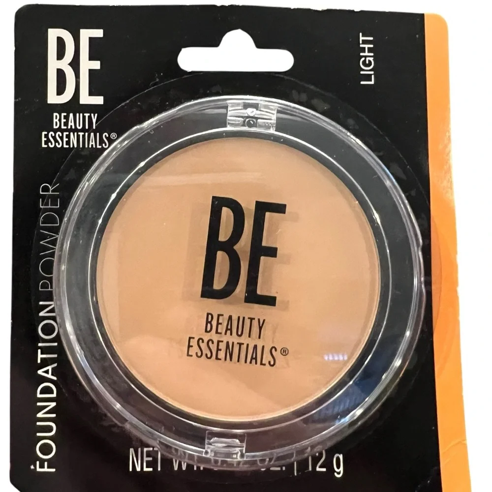 Beauty Essentials BE Foundation‎ Powder LIGHT Lightweight NEW Makeup Everyday